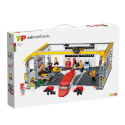 Sluban TAP Hangar Estacionamento Aviação