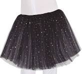 Tutu Preto com Estrelas