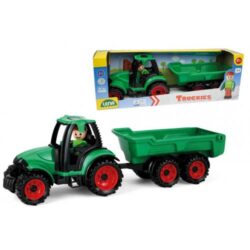 Lena Toys Trator com Reboque 36cm