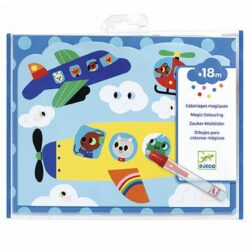 DJECO Jogo de Colorir com Água Escondido no Céu