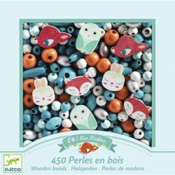 DJECO Pequenos Animais - Contas de Madeira