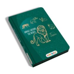 KIDYWOLF Bloco de Desenho c/ Ilustrações Animais Selvagens