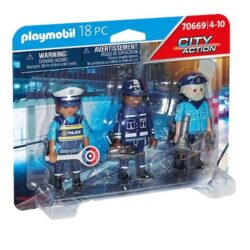 PLAYMOBIL Set Figuras Policia