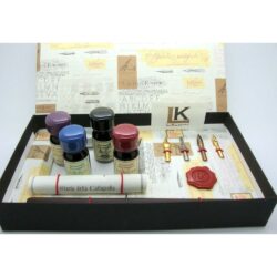 Conjunto de Caligrafia com Tinteiros