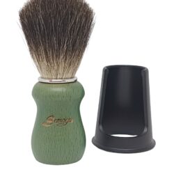Semogue Pincél de Barbear  Verde de Texugo