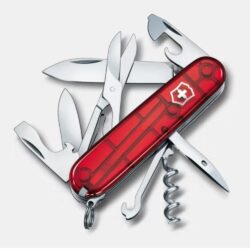 Canivete Victorinox Climber 13703.T Vermelho Transparente