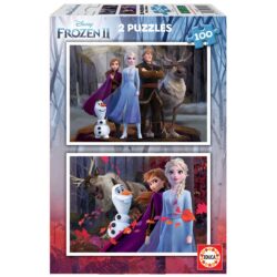 Puzzle Frozen 2x100 Peças