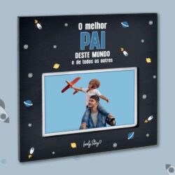 Moldura "O Melhor Pai do Mundo"