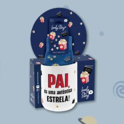 Pack Caneca e Meias " Pai Estrela"