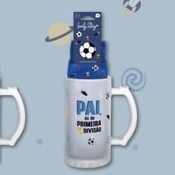 Pack Caneca de Cerveja e Meias " Pai Primeira Divisão"