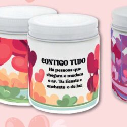 Vela " Contigo Tudo"