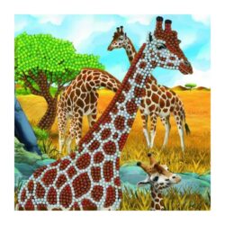 Pintar com Diamantes Art Girafa