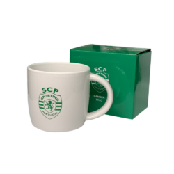 Sporting Caneca Branca com Logotipo