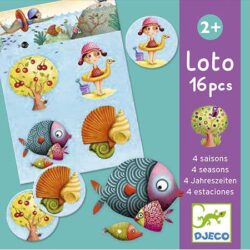 Jogo Loto e Memória 4 Estações