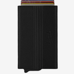 LUPEL Porta Cartões Metálico Revestido com Pele 697