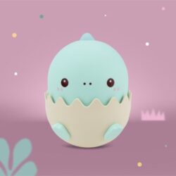 Luz de Presença Dinossauro Bébé