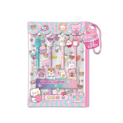 Conjunto de Canetas de Gel Kawaii Friends