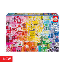 Puzzle 500 Pelas Colagem das Cores