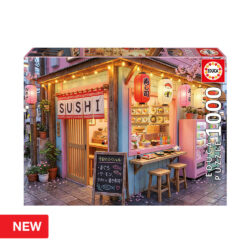 Puzzle 1000 Peças Sushi Kawaii