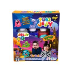 Set Tubi Jelly 3 Cores - Monstros