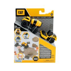 CAT Dig Dump e Retroescavadora 9 Peças